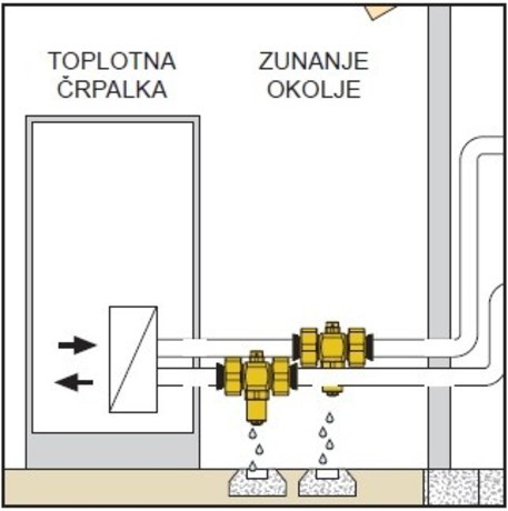 VENTIL PROTI ZMRZOVANJU 1'' CALEFFI 108601