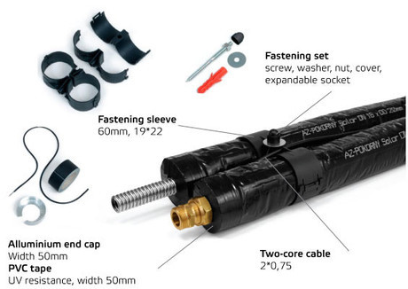 CEV DUO SOLAR 5/4" 25 25M 03-170-348-5002