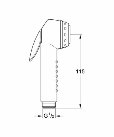 PRHA GROHE 27512 000 TEMPESTA-F