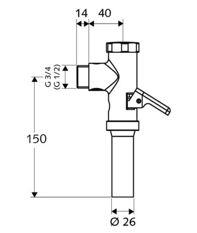 IZPIRAČ ZA WC Z ROČKO 022020699 SCHELL