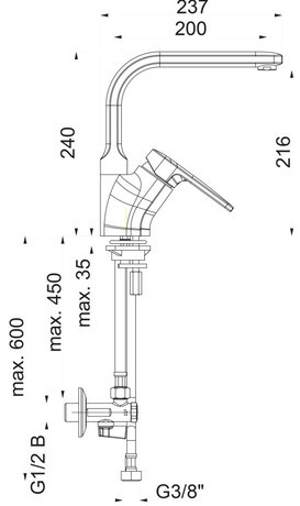 PIPA UNITAS 01171 INFINITY KUHINJSKA