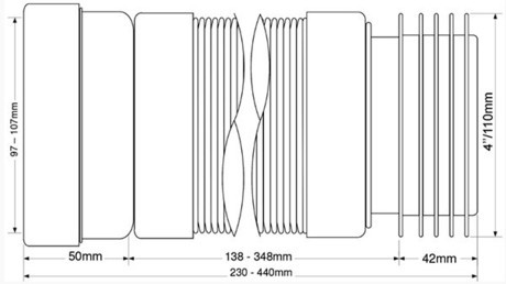 CEV GIBLJIVA WC-F23R 90/110-440mm McALPINE