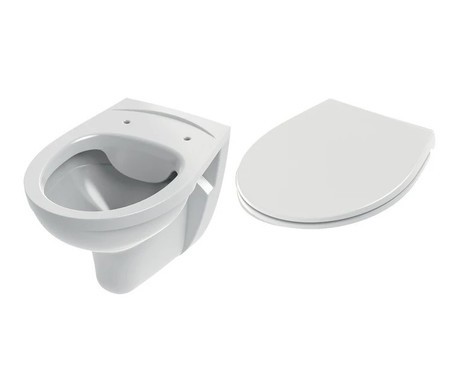 WC ŠKOLJKA TECE RIMLESS + SOFT DESKA TECE 9700018