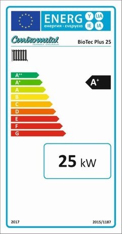 KOTEL BIOTEC PLUS 25 DVOKURIŠČNI  CENTROMETAL