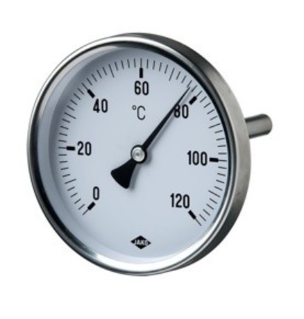 TERMOMETER BIM. 63 INOX L=45mm 0-120°C JAKO IT